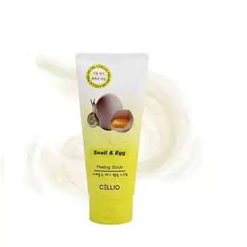 CELLIO Скраб с яичным и улиточным экстрактом 180