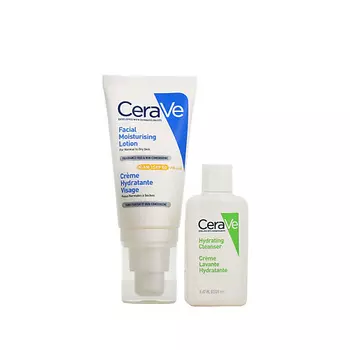 CERAVE Увлажняющий набор для нормальной и сухой кожи SPF 50