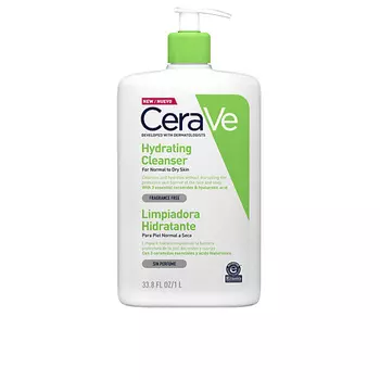 CERAVE Увлажняющий очищающий крем-гель с церамидами для нормальной и сухой кожи лица и тела 1000.0