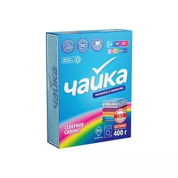 ЧАЙКА Стиральный порошок Северное сияние для цветного 400