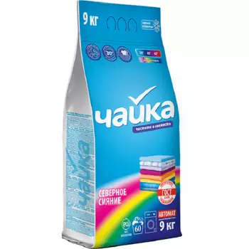 ЧАЙКА Стиральный порошок Северное сияние для Цветного Автомат 9000