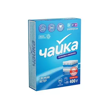 ЧАЙКА Стиральный порошок универсальный Свежий ветер ручная стирка 400.0