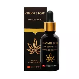 CHANVRE DORE Концентрат-лифтинг с коллоидным 24K золотом и каннабидиолом 30.0