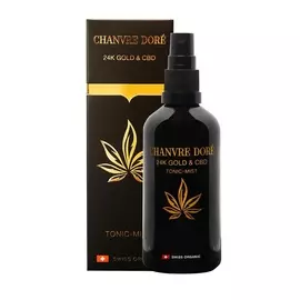 CHANVRE DORE Тоник-мист с коллоидным 24K золотом и каннабидиолом 100.0