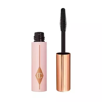 CHARLOTTE TILBURY Ультрачерная тушь с эффектом накладных ресниц Pillow Talk Push Up Lashes (мини) 4.0