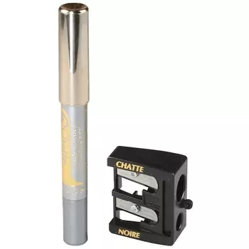 CHATTE NOIRE Набор Карандаш для глаз-Тени и Точилка двойная