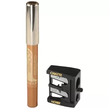 CHATTE NOIRE Набор Карандаш для глаз-Тени и Точилка двойная