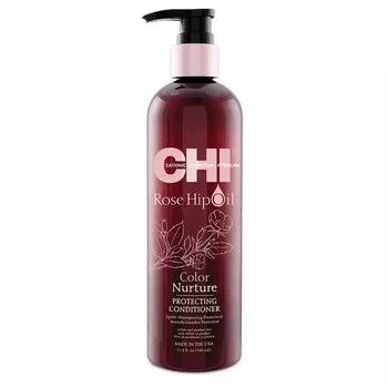 CHI Кондиционер с маслом шиповника для окрашенных волос Rose Hip Oil Color Nurture Protecting Conditioner