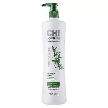 CHI Отшелушивающий шампунь с экстрактами трав Power Plus Shampoo