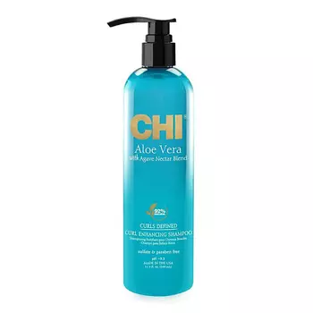 CHI Шампунь для вьющихся волос Aloe Vera Curl Enhancing Shampoo