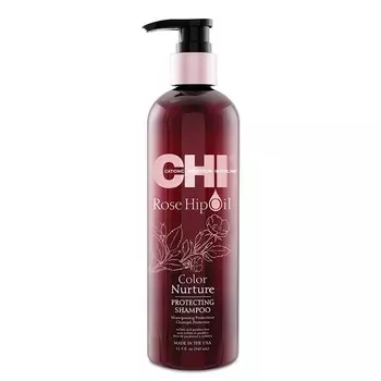 CHI Шампунь с маслом шиповника для окрашенных волос Rose Hip Oil Color Nurture Protecting Shampoo