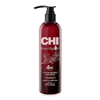 CHI Защитный шампунь для окрашенных волос Rose Hip Oil Color Nurture