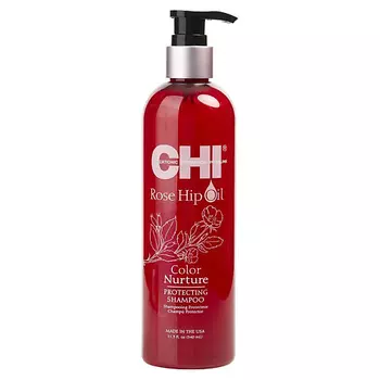 CHI Защитный шампунь для окрашенных волос Rose Hip Oil Color Nurture