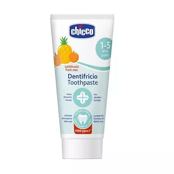 CHICCO Детская зубная паста с фтором