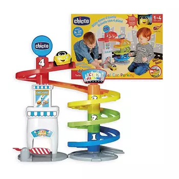 CHICCO Игровой набор "Паркинг" Parking Turbo Touch