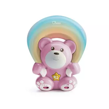 CHICCO Игрушка-проектор "Радужный мишка" Rainbow Bear