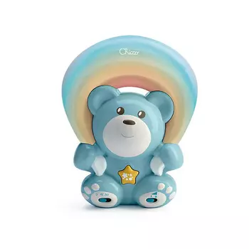 CHICCO Игрушка-проектор "Радужный мишка" Rainbow Bear