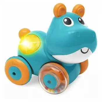 CHICCO Интерактивная игрушка-каталка "Бегемот" Sprint&Go Hippo