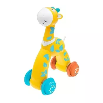 CHICCO Интерактивная игрушка "Жираф" Girafe Push&Go