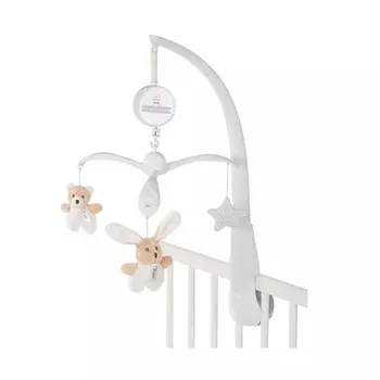 CHICCO Мобиль на кроватку Bear & Bunny My Sweet Doudou