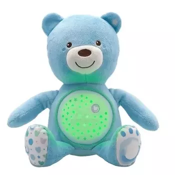 CHICCO Мягкая игрушка-проектор "Медвежонок" Baby Bear