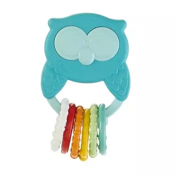 CHICCO Погремушка "Сова" Owly Rattle ECO+
