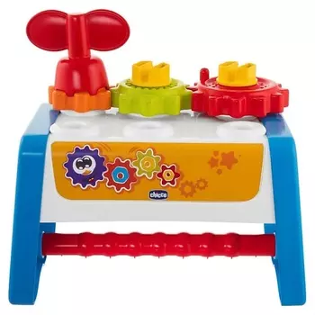 CHICCO Развивающая игрушка-конструктор 2 в 1 "Инструменты" Smart2Play 2-in-1 Activity Bench