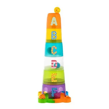 CHICCO Развивающая пирамидка Toy Stack & Fun