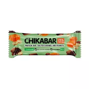 CHIKALAB Батончик глазированный с начинкой Арахис