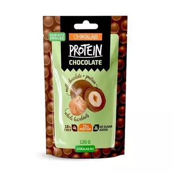 CHIKALAB Драже "Фундук в шоколаде"