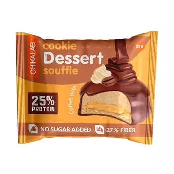 CHIKALAB Печенье с начинкой и суфле Кофе с маршмэллоу