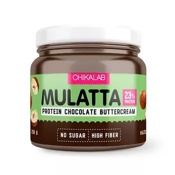 CHIKALAB Шоколадная паста с фундуком MULATTA
