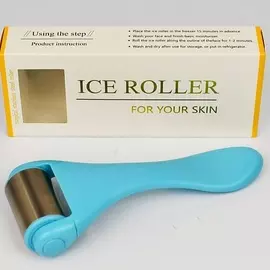 ЧИОС Массажер охлаждающий Ice Roller blue в подарочной упаковке