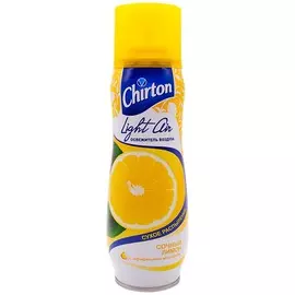 CHIRTON Освежитель воздуха аэрозольный сухое распыление Сочный лимон Light Air 300