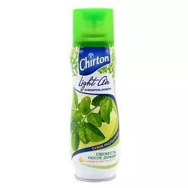 CHIRTON Освежитель воздуха для дома аэрозольный сухое распыление Light Air Свежесть после дождя 300.0