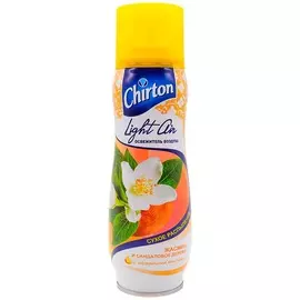 CHIRTON Освежитель воздуха аэрозольный сухое распыление Light Air Жасмин и сандаловое дерево 300