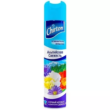 CHIRTON Освежитель воздуха для дома ванны туалета Альпийская Свежесть 300