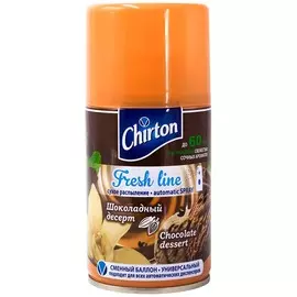 CHIRTON Освежитель воздуха для автоматического диспенсера Fresh Line Шоколадный Десерт 250