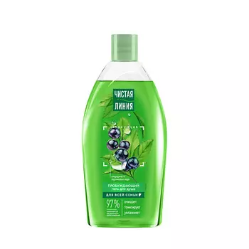 ЧИСТАЯ ЛИНИЯ Гель для душа Пробуждающий для всей семьи Nature Plus 750