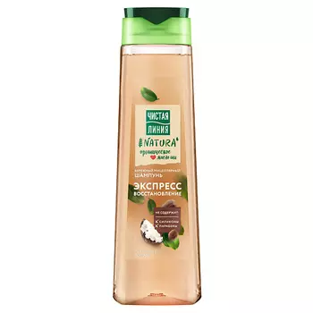 ЧИСТАЯ ЛИНИЯ Мицеллярный шампунь Экспресс Восстановление поврежденных волос