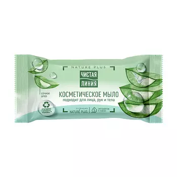 ЧИСТАЯ ЛИНИЯ Мыло АЛОЭ