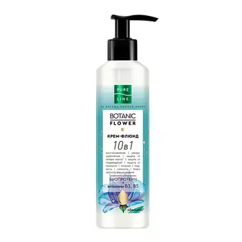 ЧИСТАЯ ЛИНИЯ PURE LINE Крем-флюид для волос 10 в 1 Botanic Flower 160