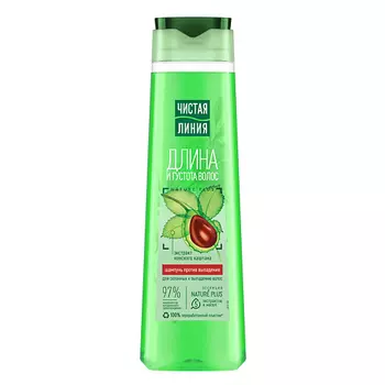 ЧИСТАЯ ЛИНИЯ Шампунь Против выпадения волос