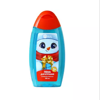 ЧИСТОЕ СЧАСТЬЕ Пена для ванны детская, аромат снежной жвачки 250.0
