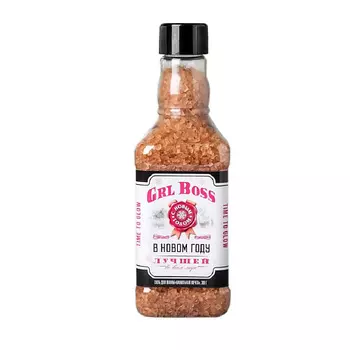 ЧИСТОЕ СЧАСТЬЕ Соль для ванн Grl boss, розовый виски 250