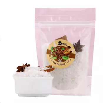 ЧИСТОЕ СЧАСТЬЕ Соль для ванны с добавками, аромат корицы 150.0