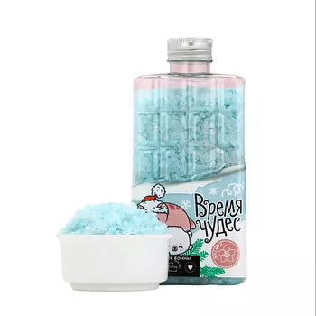 ЧИСТОЕ СЧАСТЬЕ Соль для ванны «Время чудес», аромат жасмина 360.0