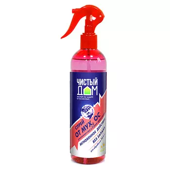 ЧИСТЫЙ ДОМ Спрей от мух и ос 39