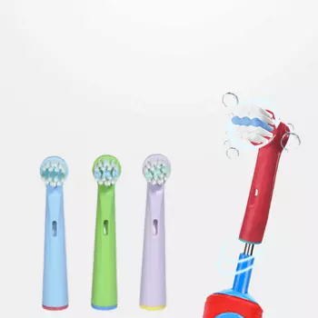 ЧИСТЫЙ ЗУБ Насадки для электрической зубной щетки oral b KIDS EB10A для детей 3+