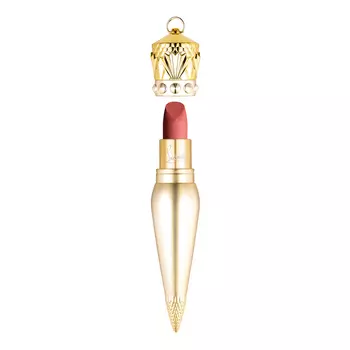 CHRISTIAN LOUBOUTIN BEAUTY Матовая помада для губ Velvet Matte, оттенок Rococotte